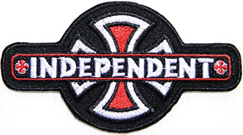 Unabhängiges Kreuz-Logo, Reiter, Biker, Chopper, Jacke, Aufnäher, Aufbügler
