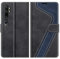 MOBESV Funda para Xiaomi Mi Note 10, Funda Libro Magnético Carcasa para Xiaomi Mi Note 10 / Mi Note 10 Pro Funda con Tapa, Negro