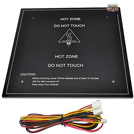 Ender 3-24V 220W Aluminium Heizbett Heizbett 235x235x3mm mit Kabel für Ender-3/Ender 3X/Ender 3 Pro 3D Drucker