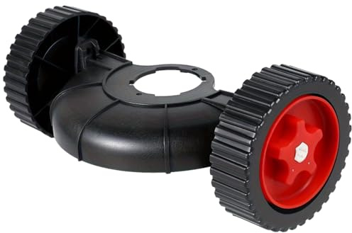Ruota Wacker per diserbo, ruote per decespugliatore,Supporto ausiliario Attacco per tosaerba a ruote dritte - Ruote di supporto regolabili Tagliabordi a batteria Ruote ausiliarie Forniture da giardino