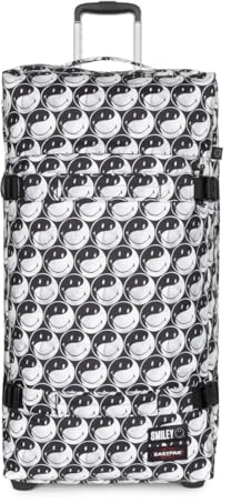 EASTPAK Transit'R M Trolley mit 2 Rädern, mittelgroß, Farbe Smiley Yy Black, Smiley Yy Black, medium