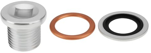 eMagTech Vite Di Scarico Dell'olio Motore Per Auto 1102600Q0D 7703075012 M16x1,5 Compatibile Con NISSAN Compatibile Con VOLVO