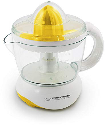 Esperanza Ekj001y Presse-Agrumes électrique Jaune 0,7 l 25 W