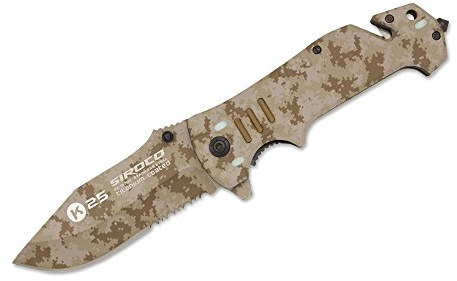 Rui 25 Siroco Folding Knife Tan, Klingenlänge: 9 cm, 01RU037 Taschenmesser, braun, One Size