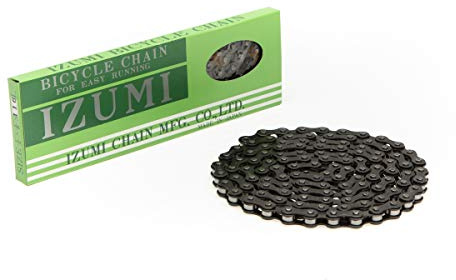 1/2 × 1/8 ES410 116 Link Single Speed Chain, Black