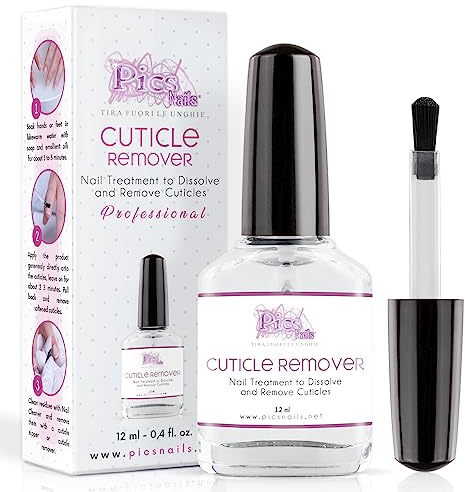 Removedor de cutículas profesional para manos y pies 12 ml - Disuelve y quitacuticulas el tratamiento de cutículas para uñas de manos y pies