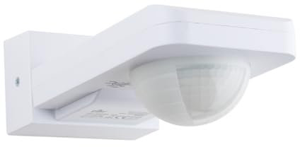 Plikc - Bewegungssensor 360° - Reichweite 20 m - Timing von 10 Sek. bis 30 min. - Mit Dämmerung einstellbar - plikc MATI65 (Schutzart IP65 - Abdeckung 360°)