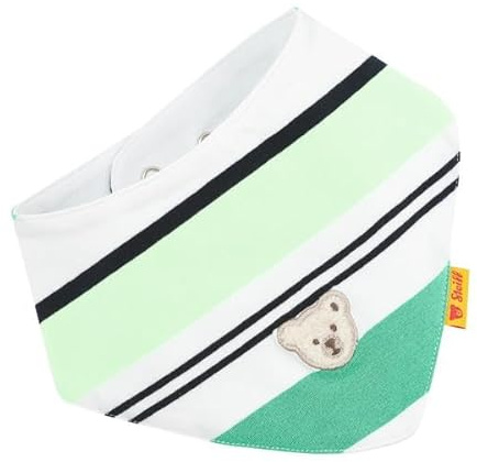 Steiff One Size Winter Green Halstuch, Baby-Halstuch, Halsbedeckung für Babys, weich und bequem, Halsschutz, waschmaschinenfest