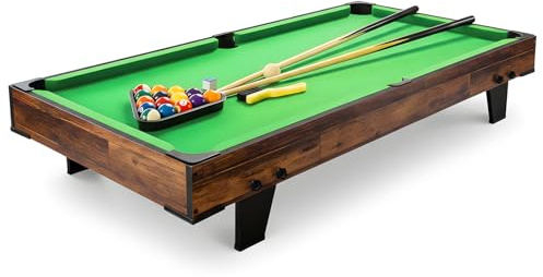 HLC Table de Billard, adaptée aux Adultes et aux Enfants, 120 × 60 × 20 cm, avec Accessoires complets