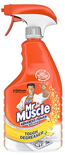 Mr Muscle Kitchen Cleaner, Advanced Power All Purpose Cleaning Spray, 750 ml, Pack of 6