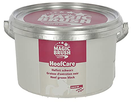 Kerbl 3223378 MagicBrush Huffett, Schwarz, 2500ml Volumen, 6 Stück