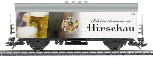 Märklin H0 - Carro refrigerado de Cerveza Hirschau – Modelo de Tren para Adultos entusiastas de la Pista – Unisex – UHF – Divers