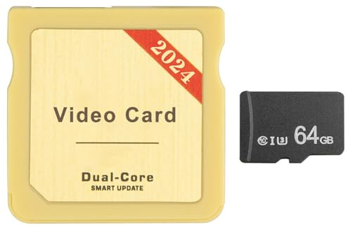 Speicherkartenadapter mit 64GB TF Karte Kompatibel mit DS DSI 2DS 3DS NDS, Keine Zeitbombe, Stecker und Spiel