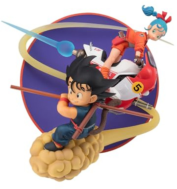 TAMASHII Nations - Dragon Ball - Figuras Coleccionables de Anime de Son Goku y Bulma FiguartsZero