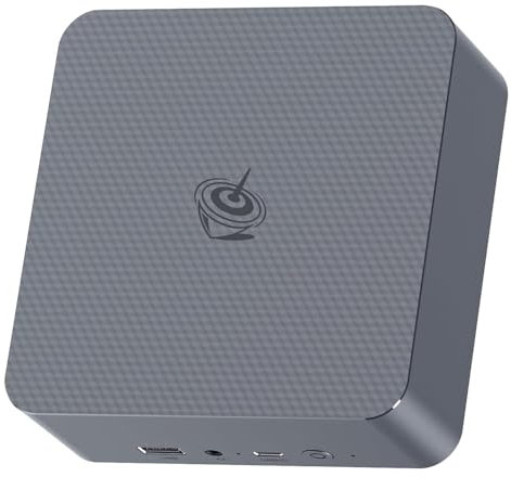 Beelink Mini PC SER5 Mini Ordenador de Sobremesa con AMD Ryzen 5 5500U (6C/12T, hasta 4.0GHz), 32G (16G*2) DDR4, 500G M.2 NVMe SSD, BT 5.4/WiFi 6/2500Mbps LAN/HDMI/DP/Tipo-C