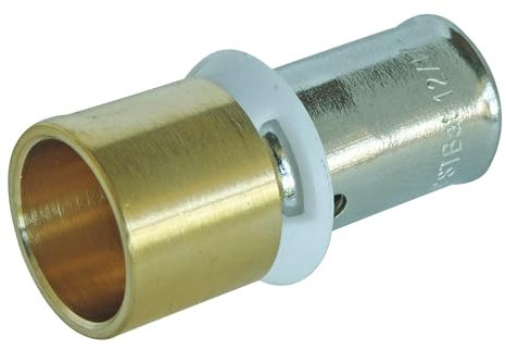 SOMATHERM FOR YOU, Raccord à sertir PER Ø12 et à souder sur tube cuivre Ø14 - Installation rapide et fiable, compatible avec profils H, U, RF - Normé ACS, pression max 10 bars