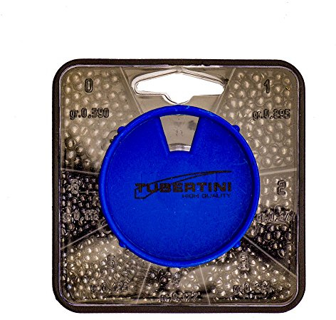 FTM Unisex – Erwachsene 10C5160551C10 Klemmblei Sortiment Spaltblei in Drehdose 150 g feines Angelblei (0-6), Bunt, Normal