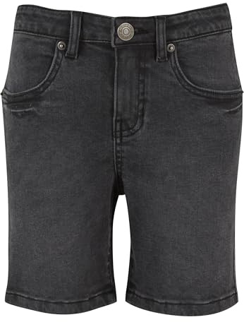 Urban Classics Boys Relaxed Fit Jeans Shorts - Pantalones Niños