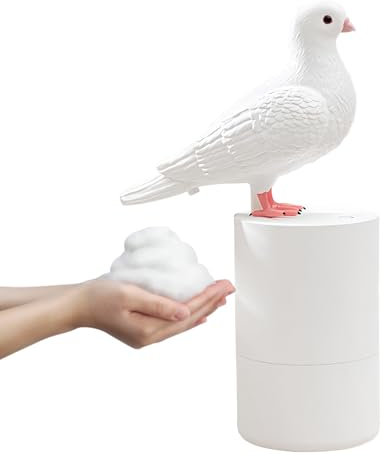 Distributore di sapone automatico colomba, distributore automatico di sapone per colomba, 300 ml, distributore di sapone automatico, distributore di sapone automatico per lavello della cucina bagno