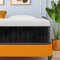 PurrJoys Matelas Hybride 90x200 cm, Hauteur 25 cm, Ressorts ensachés H3 & H4, 7 Zones ergonomiques, Respirant, certifié Oeko-TEX®, pour dormeurs latéraux et dorsaux, 100 Nuits d’essai
