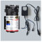 Filtro Osmosis Inversa, Filtro de agua DC24v bomba de refuerzo de agua de alta presión con transformador DC24v 1.5A for máquina 50/75GPD aumento de presión del RO