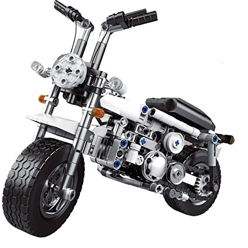 pour Les Garçons Ornement De Cadeau Et Couleurs Kit Blocs Construction Moto Créatifs Briques Modèle Classique Jouets pour Enfants