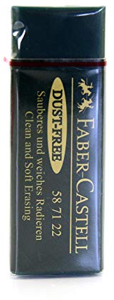 Faber-Castell Diverse dammfri konstsuddgummi, grön