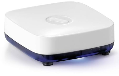 One For All SV1810 Récepteur de musique Bluetooth sans fil de One For All – Plug & Play - sortie stéréo 3,5mm pour audio streaming maison – blanc