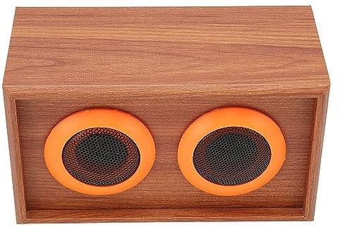 Cyrank Home Altoparlanti da Scaffale in Legno, Altoparlante Tweeter da Studio Audio Senza Perdite HiFi Altoparlanti Passivi da Scaffale 35w 6Ω(#2)