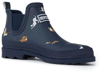 Regatta Women's Harper Low Cut Wellington Boots Foam In sock Outdoor Footwear