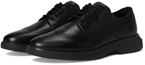 Cole Haan Mens Grand Shadowlite Wingtip Oxford, Black, 8 UK