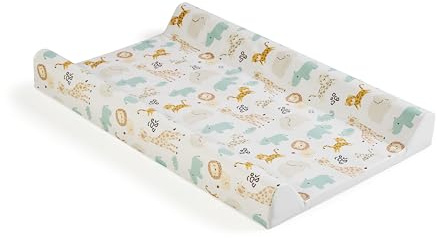 Ms BabyWorld - Matelas à langer flexible pour bébé | Rembourré, imperméable et portable | Facile à nettoyer, compact pour les voyages et un usage quotidien | PVC | Doux et durable