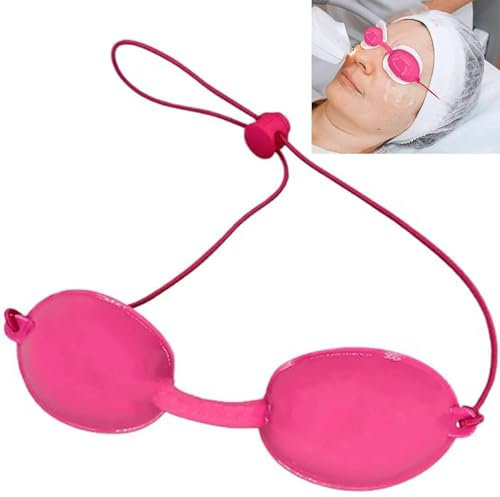 Lunettes de sécurité pour bronzer et patch pour les yeux Lunettes de protection contre la lumière laser Clinique de beauté IPL Patient, UV, infrarouge LED photothérapie Bains de soleil à la plage
