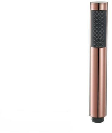 AYKNINGD Pommeau De Douche,Pomme De Douche Accessoires de Douche de Pomme de Douche à Haute Pression en Acier Inoxydable Gris/Or Rose/Blanc/Or brossé(Brushed Rose Gold)