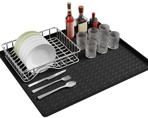 Funda para Lavadora, cojín de Silicona Plegable para Secadora | Accesorios para Secadora, Alfombrilla Protectora Resistente al Calor para microondas y freidoras de Aire