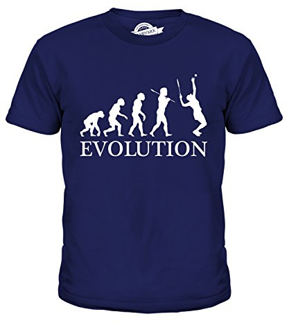 Från utvecklingen av Man Tennisspelare - Barn Unisex med T-Shape Kortärmad T-shirt på toppen och - Barnens golfklubb/Vila kläder för flickor/Barn/Flicka Barn/Flicka, Blåbär, 11-12 år