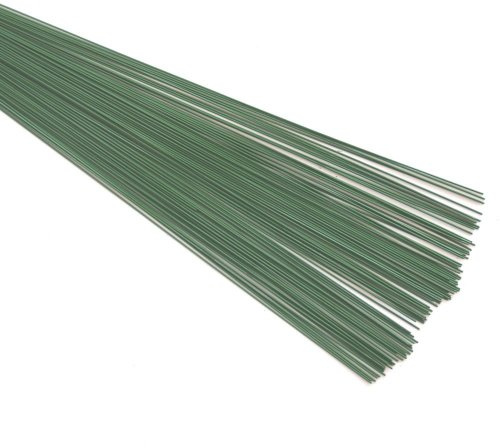 Florist Supplies Lot de fils de fer à tiger pour art floral (0,9 mm) 20 swg 19 cm 88 g 100 pièces environ