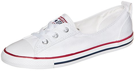 Converse Chuck Taylor Ballet Lace, Zapatillas de Estar por casa Mujer, Blanco (Whitewhite), 39 EU