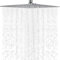 Acefy Extra Large 12-inch Rain Shower Head Stainless Steel Rainfall Shower Overhead Ultra Thin Square Showerhead