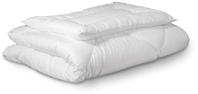 Ehrenkind® Kinder-Steppbetten-Set 4 Jahreszeiten Baumwolle | Kinder-Decke + Kissen | Standard 100 by Oeko-TEX | Decke 100x135 cm Kissen 40x60 cm