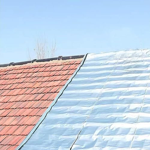 ZHUOZ1T Rollo Fieltro Bituminoso Autoadhesivo,Tejado Impermeable Papel,Cinta Reparadora Asfalto,Protección UV Aislamiento,para Reparación de Cubiertas y Fisuras en Edificios (0.33x1m)