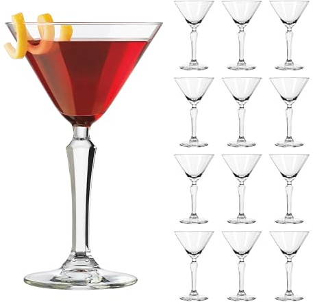 LIBBEY 70294 Bicchiere da martini SPEAKEASY, 147 ml, set da 12