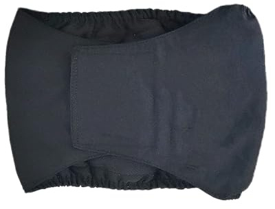 SEFGRYMU Sanitetsbyxor for valpar, hygieniska magband i bomull och blöjöverdrag for hundar(Color1,L)