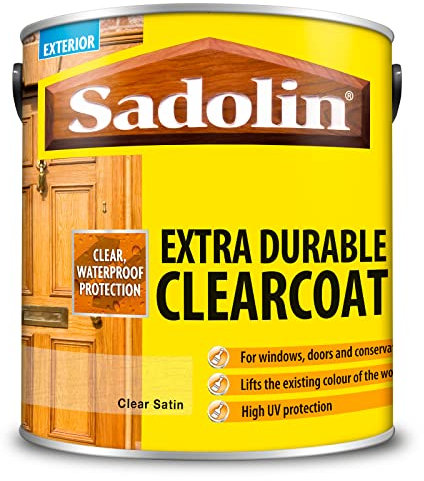 Sadolin Extra Durable Clear Coat 2.5lt Satin Finish