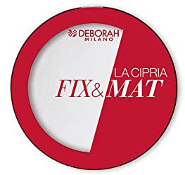Deborah Milano - La Cipria Fix&Mat N.00, Cipria Invisibile e Opacizzante
