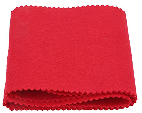 Chiffon pour clavier de piano en feutre de haute qualité, absorbant la poussière et repoussant l'humidité, pour protéger le piano et le clavier, rouge