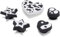 Crocs Unisex Shoe 5-Pack | Personalize with Jibbitz for Schuh-Charme, Mono BnW
