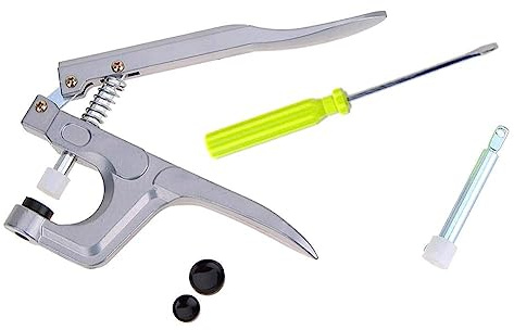 Pinze per bottoni automatici, strumento di fissaggio T3 T5 T8 bottoni a pressione per cucito, artigianato, fai da te, bavaglino, pannolino e vestiti di lana