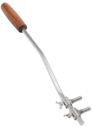 HEEPDD Benders de Rama de Bonsai, Diseño de Acero Inoxidable con de Madera, Herramienta Ajustable para Dar Forma a Pequeños árboles para Jardineros