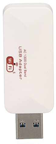 aqxreight USB WiFi Adapter USB3.0 Dual Band 1300Mbp High Speed MU MIMO Soft AP Mode Wireless WiFi Adapter for PC Desktop Laptop and Providing PC High Connection Dual This AC1300